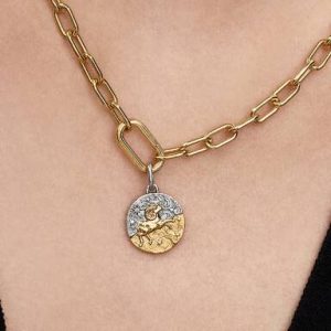 Aries Zodiac Medallion Charm