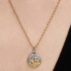 Leo Zodiac Medallion Charm