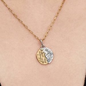 Virgo Zodiac Medallion Charm