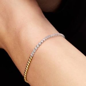 Beads & Tennis Bracelet