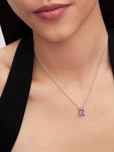 Disney Stitch Pink Collier Necklace - Image 3