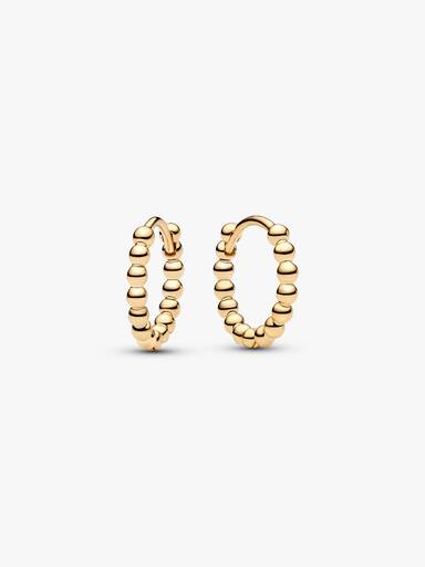 Pandora Era Bead Hoop Earrings - Image 2