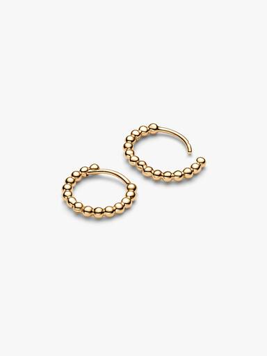 Pandora Era Bead Hoop Earrings - Image 3