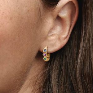 Marvel The Avengers Infinity Stones Hoop Earrings