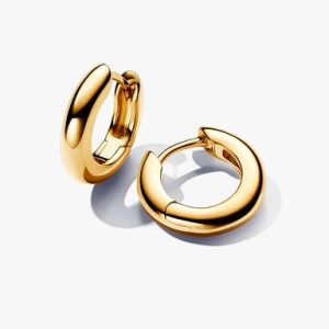 Round Hoop Earrings