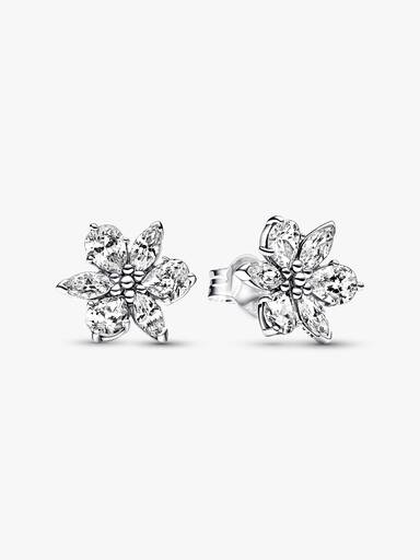 Sparkling Herbarium Cluster Stud Earrings - Image 2