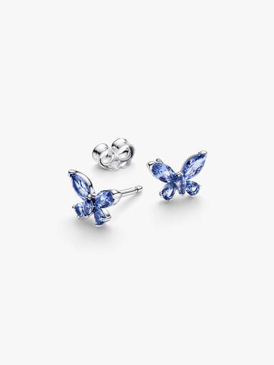Butterfly Stud Earrings - Image 3
