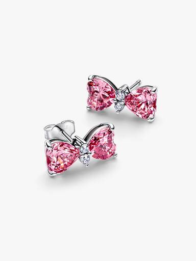 Bow Stud Earrings - Image 3