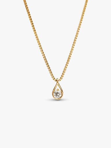 Pandora Infinite Lab-grown Diamond Necklace and Earrings Set 0.75 carat tw 14k Gold - Image 3
