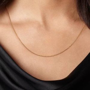 Pandora Talisman 14k Gold Cable Chain Necklace