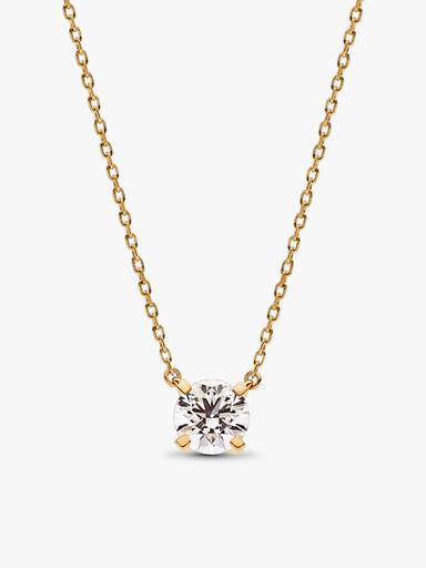 Pandora Era 14k Gold Lab-grown Diamond Pendant Necklace - Image 2