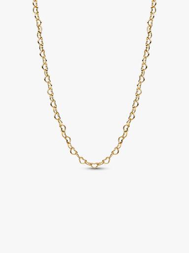 Pandora Era Linked Hearts Chain Necklace - Image 2