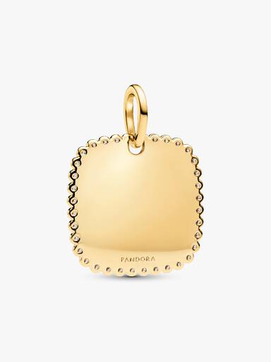Engravable Square Tag Pendant - Image 7