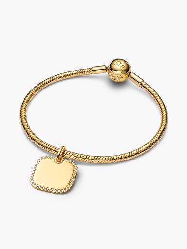 Engravable Square Tag Pendant - Image 6