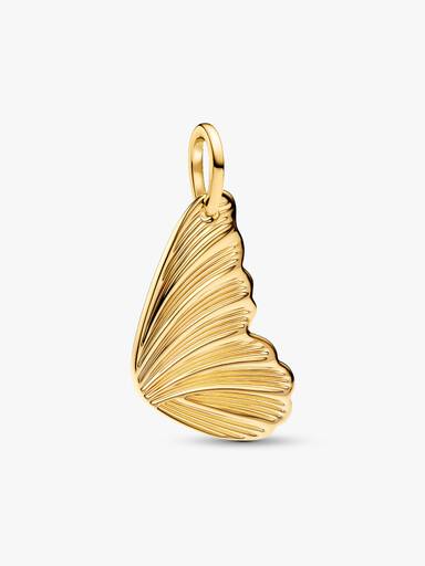 Engravable Butterfly Wings Pendant Necklace - Image 3