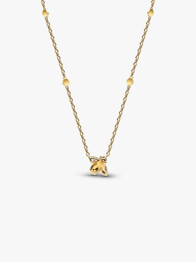 Honey Bee Pendant Necklace - Image 4