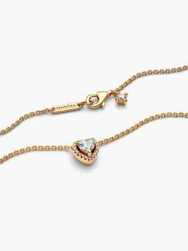 Sparkling Heart Collier Necklace - Image 6