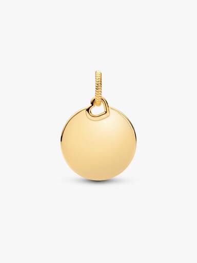 Surfing Round Tag Dangle Charm - Image 2