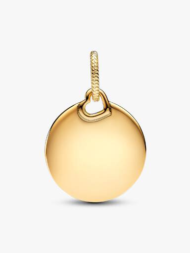 Engravable Round Tag Dangle Charm - Image 6