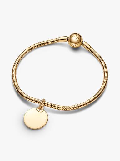 Engravable Round Tag Dangle Charm - Image 7
