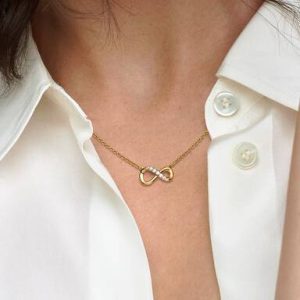 Sparkling Infinity Collier Necklace