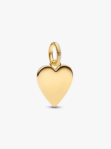 Engravable Heart Tag Pendant - Image 2