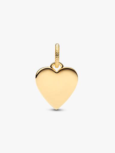 Engravable Heart Tag Pendant - Image 5