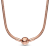 Rose gold plated