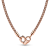 Rose gold plated