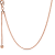 Rose gold plated