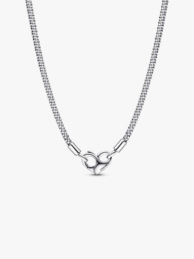 Pandora Moments Studded Chain Necklace - Image 2