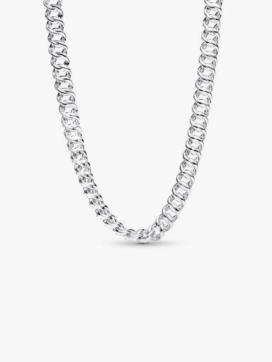 Pavé Cuban Chain Necklace - Image 2