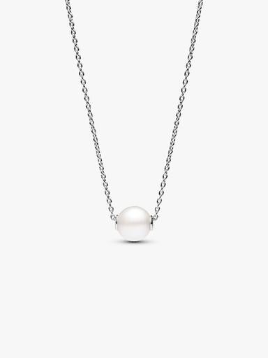 Treated Freshwater Cultured Pearl Collier Necklace - Image 2