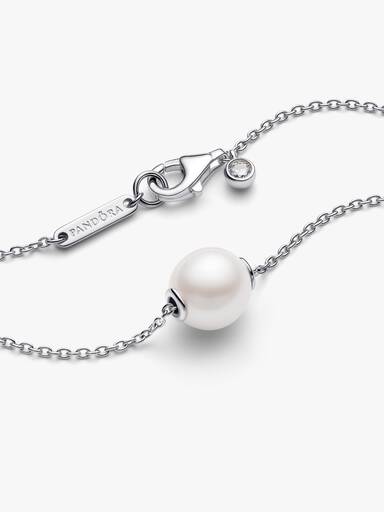 Treated Freshwater Cultured Pearl Collier Necklace - Image 4