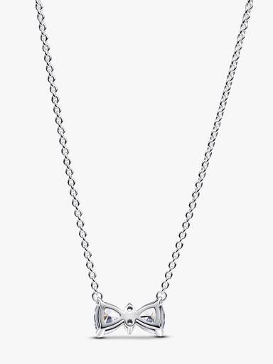 Sparkling Bow Necklace - Image 6