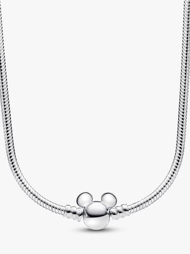 FINAL SALE - Disney Mickey Mouse Snake Chain Necklace - Image 2