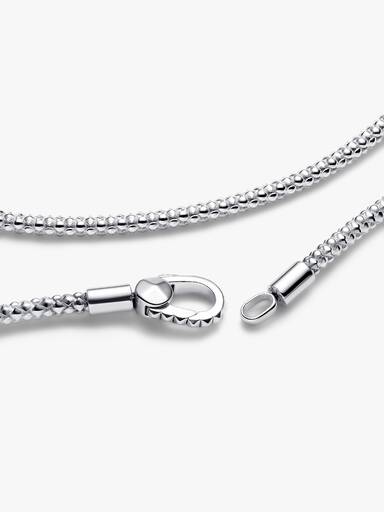 Studded Clasp & Chain Necklace - Image 3