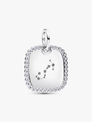Engravable Square Tag Pendant - Image 4