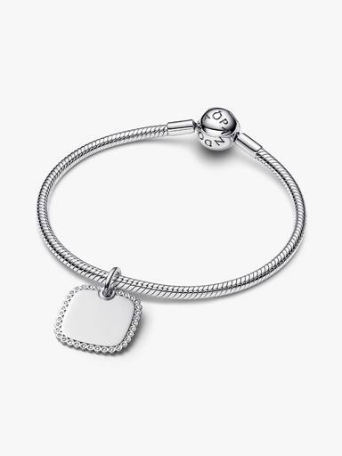 Engravable Square Tag Pendant - Image 6