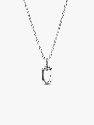 Openable Link Pendant Necklace - Image 5