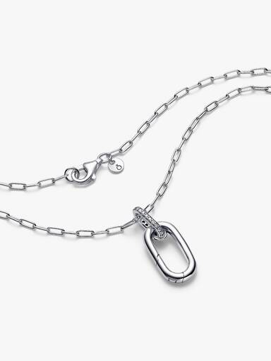 Openable Link Pendant Necklace - Image 3
