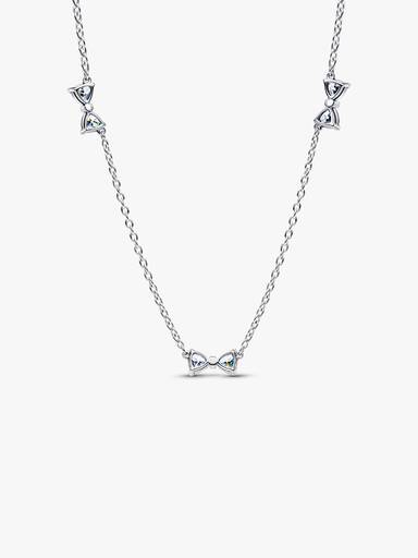 Bow Station Chain Necklace - Image 3