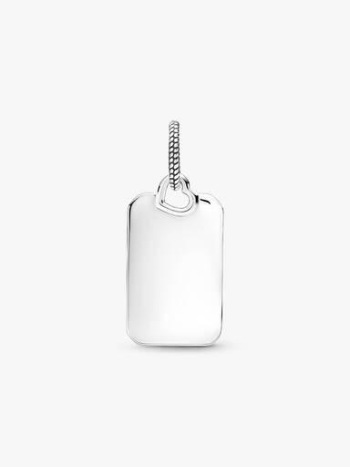 Engravable Rectangle Tag Pendant - Image 5
