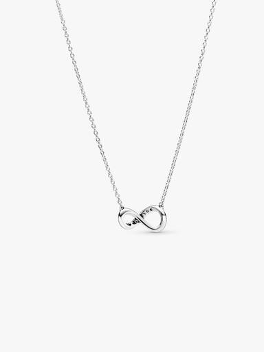 Sparkling Infinity Collier Necklace - Image 2