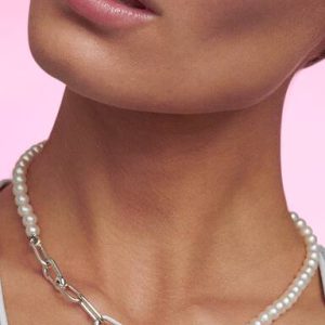 Pandora ME Treated Freshwater Cultured Pearl Necklace