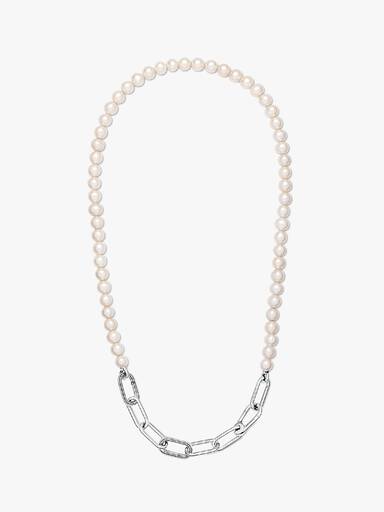 Pandora ME Treated Freshwater Cultured Pearl Necklace - Image 4