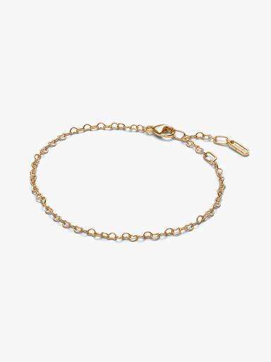 Pandora Era Linked Hearts Chain Bracelet - Image 2