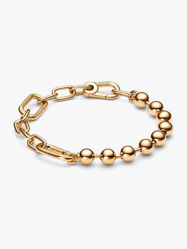 Pandora ME Metal Bead & Link Chain Bracelet - Image 2