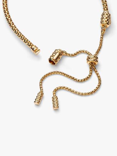 Studded Chain Slider Bracelet - Image 4
