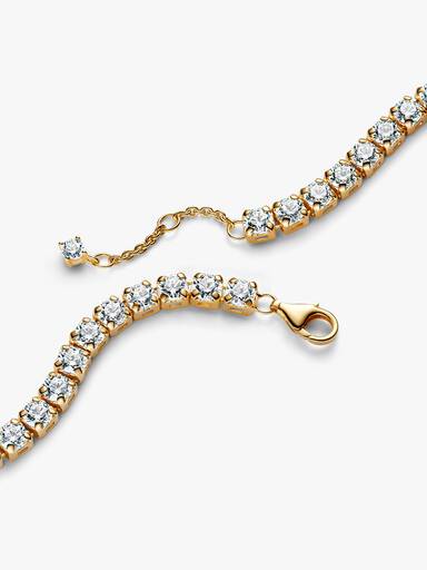 Sparkling Bold Tennis Bracelet - Image 3